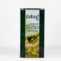Soğuk Sıkım Natürel Sızma Zeytinyağı 5 Lt.
