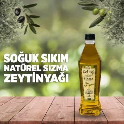 Soğuk Sıkım Natürel Sızma Zeytinyağı 1 Lt